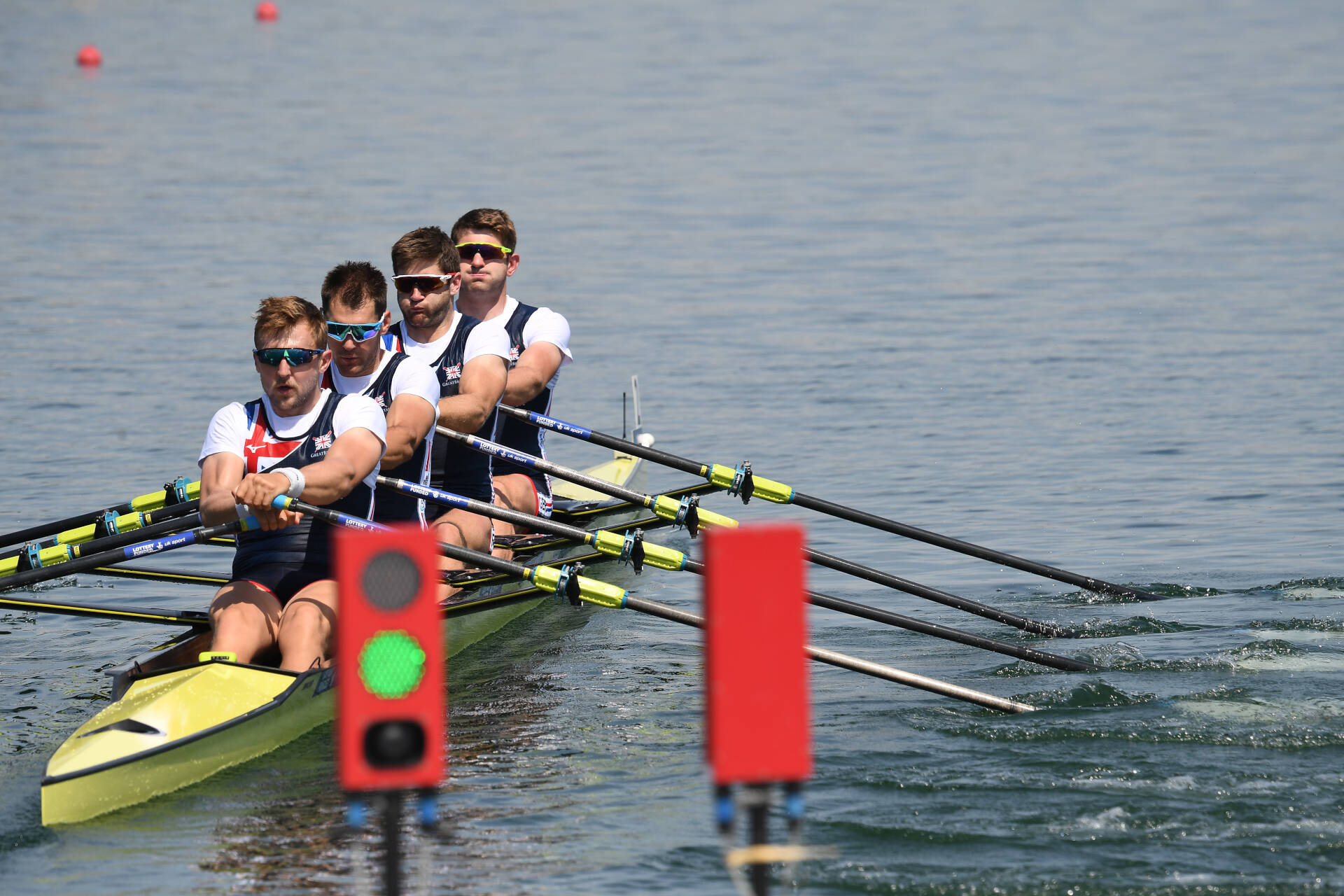 World Rowing Cup I M4x Gold GBR